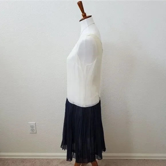 R&K Originals Vintage 2-Piece Sleeveless Dress or Uniform Set w/ Belt - Picture 6 of 16